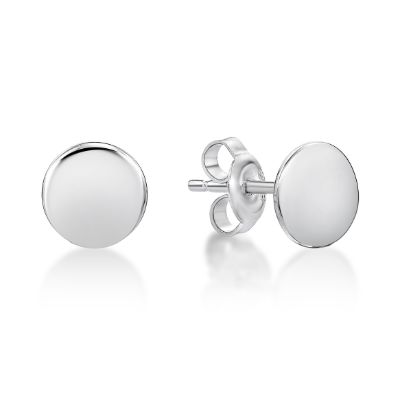 Picture of 6mm SILVER DISC STUDS